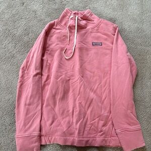 Vineyard Vines Pink Turtleneck Sweater